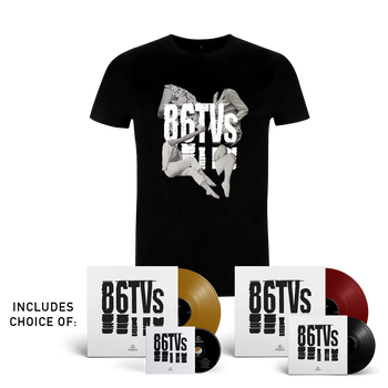 86TVs T-Shirt + Choice Of Album